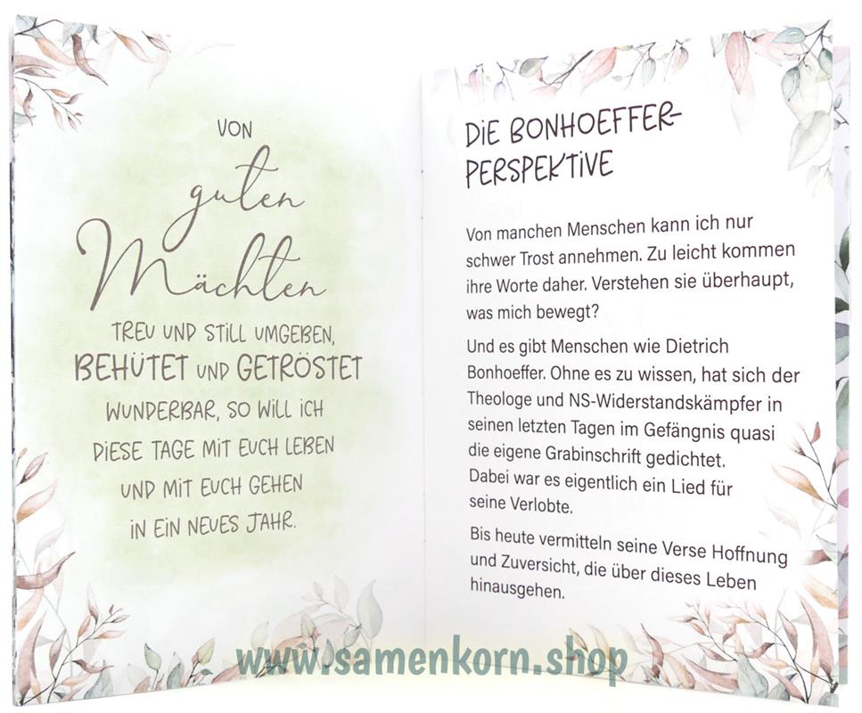 Von guten Mächten ... / Grußheft