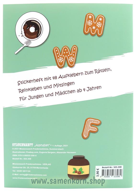 Stickerheft "Alphabet"