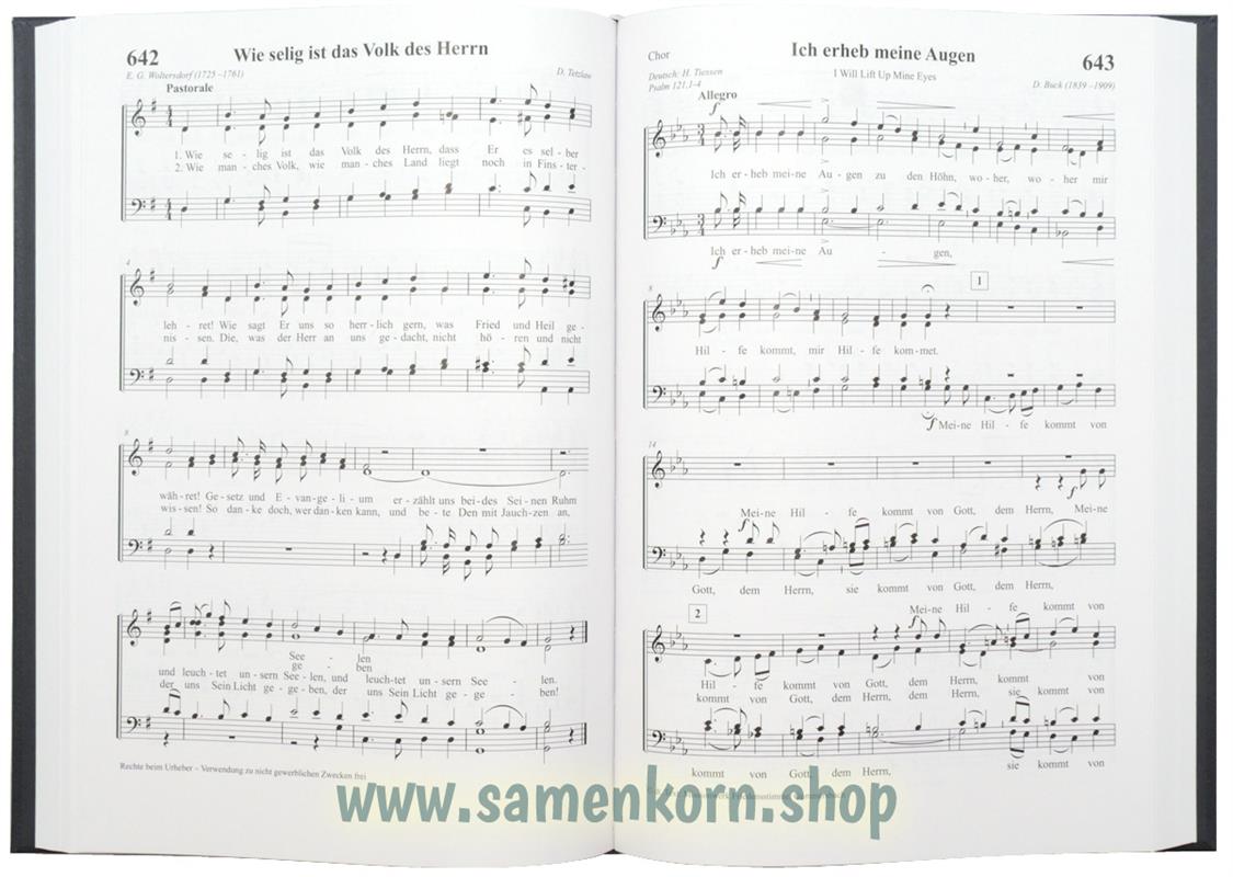Chorliederbuch, Band 4