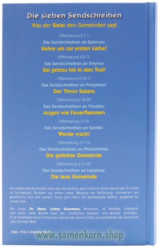 Die sieben Sendschreiben / Buch