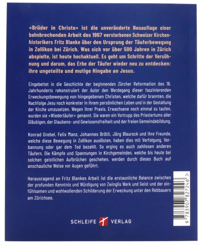 Brüder in Christo / Buch