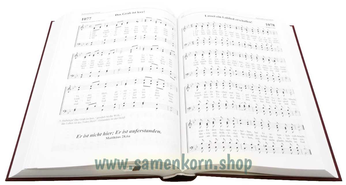 Liederbuch mit Noten, Band 2