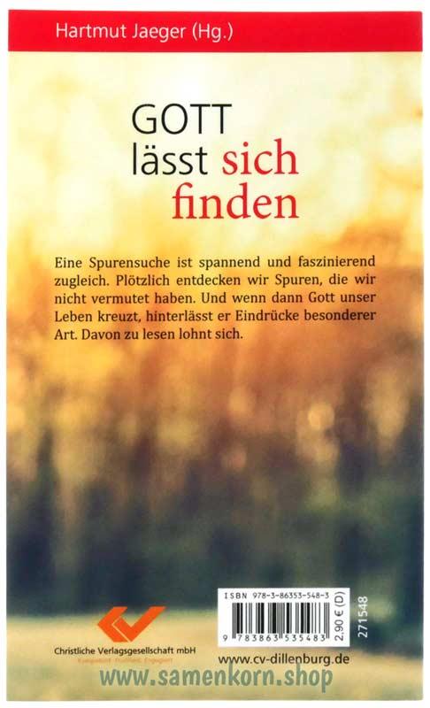 Gott lässt sich finden / Buch