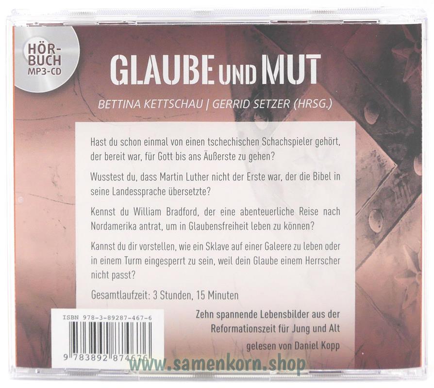 Glaube und Mut / MP3-Hörbuch