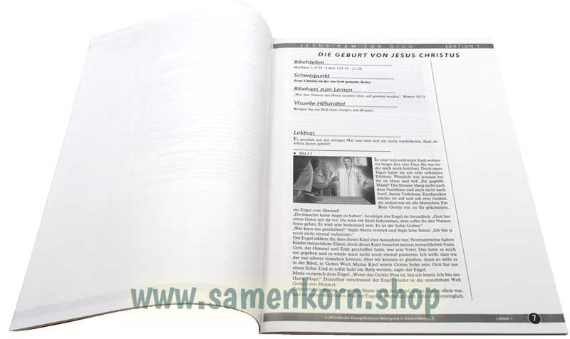 Jesus kam für dich / Ringbuch und Textheft