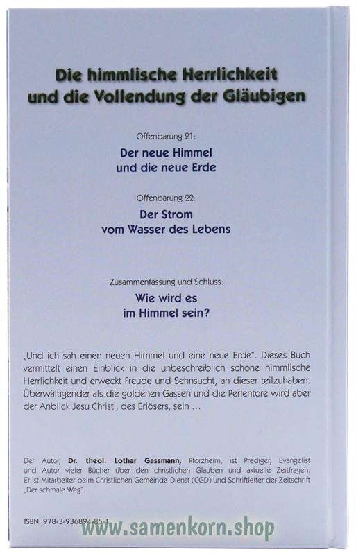 Die himmlische Herrlichkeit / Buch
