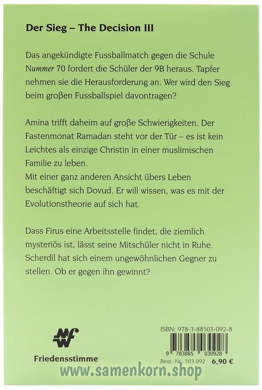 Der Sieg. The Decision III / Buch