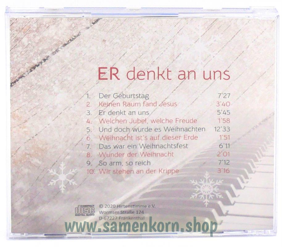 Er denkt an uns / CD