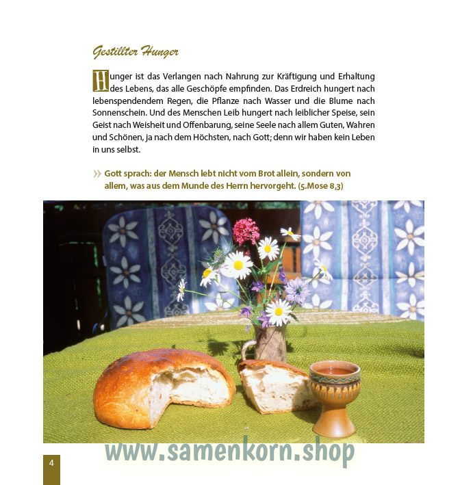 Wunder vom Weizenkorn zum Brot / Buch