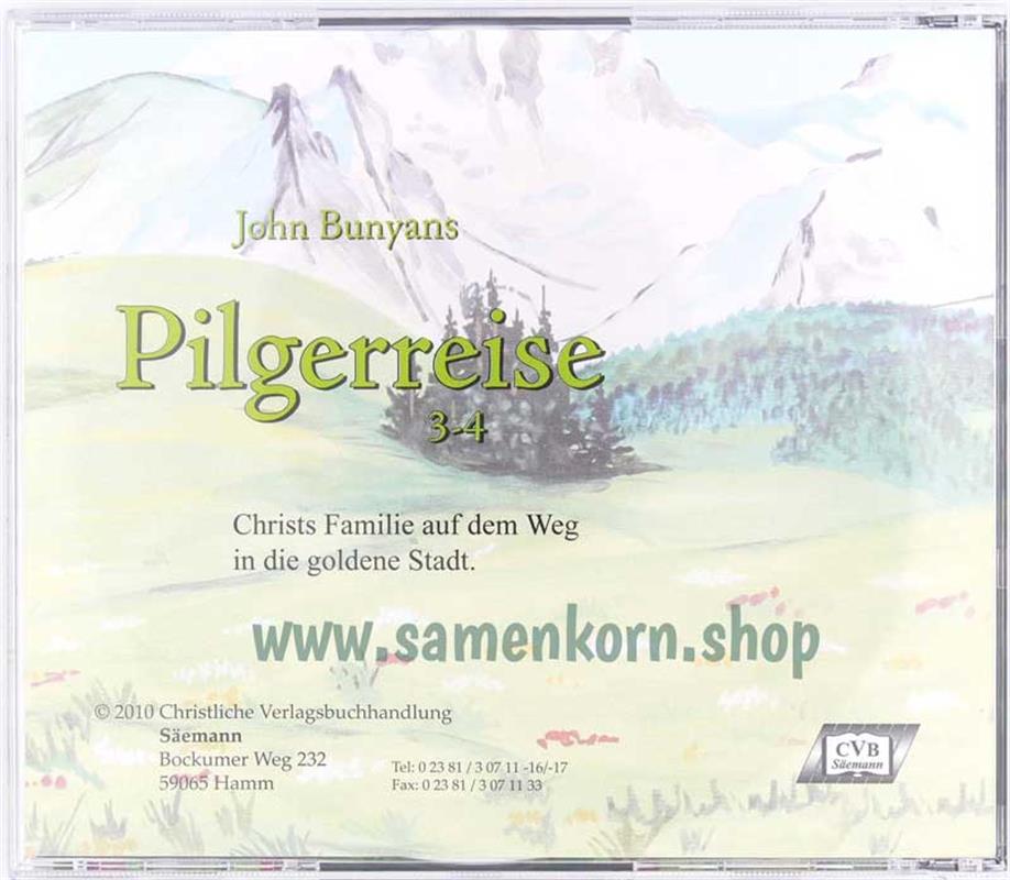 John Bunyans Pilgerreise  / Teil 3-4 / CD- Hörspiel