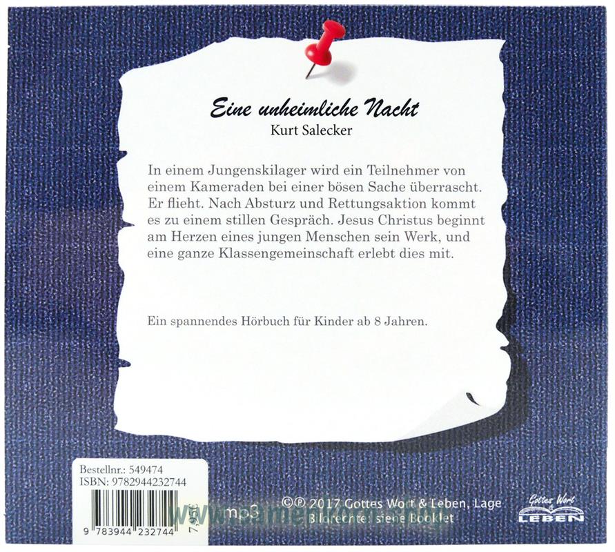 Eine unheimliche Nacht / MP3-Hörbuch