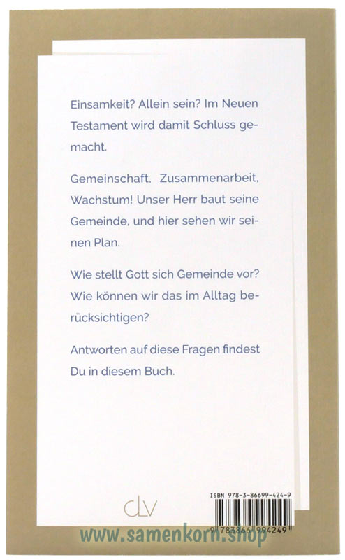 Gemeinde, wie Gott sie sieht / Buch