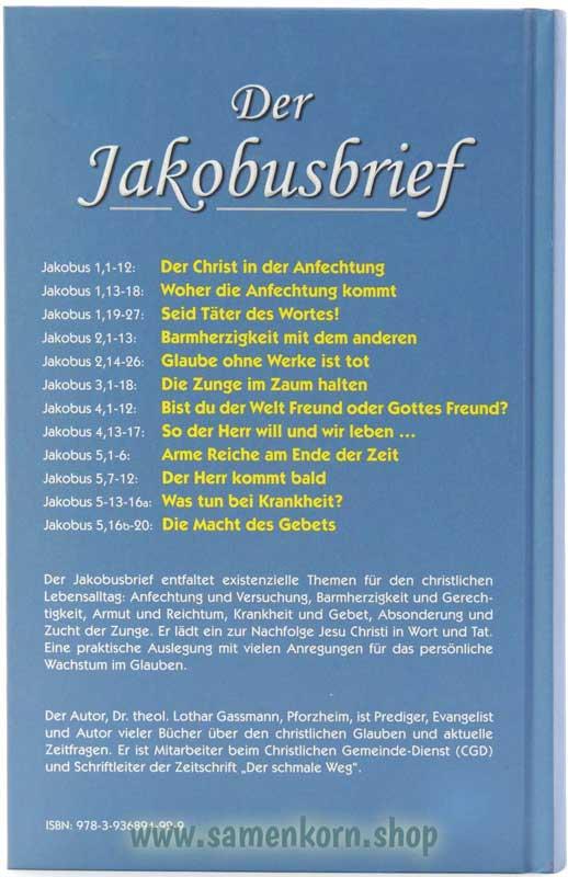 Der Jakobusbrief - Auslegung/Buch - L. Gassmann