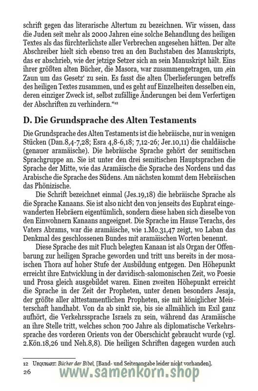 Kurzgefasste Einleitung in die Heiligen Schriften des ATs / Buch