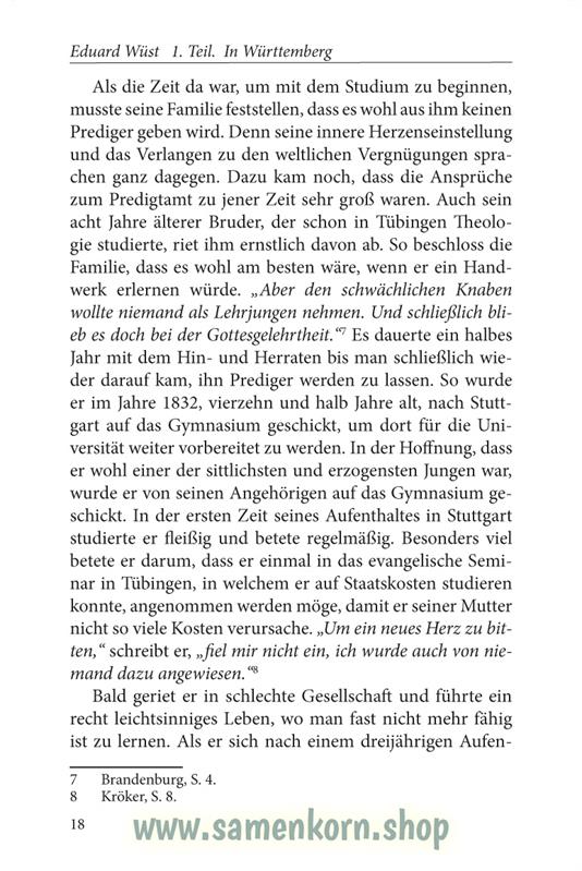 Eduard Wüst / Buch