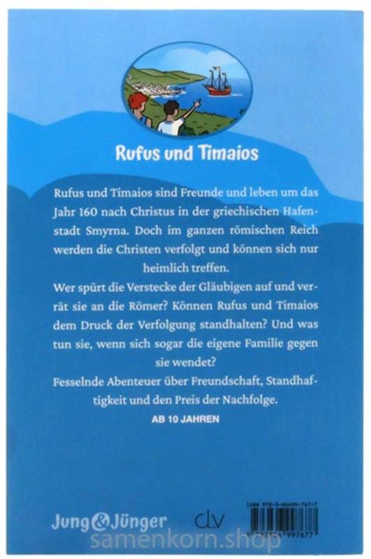 Rufus und Timaios - Reihe "Jung&Jünger", Band 8 / Buch