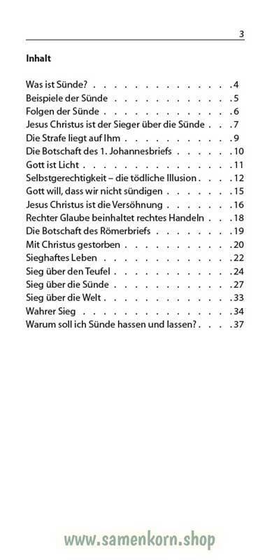 Der Christ und der Sieg, Band 17  Reihe Orientierung / Heft