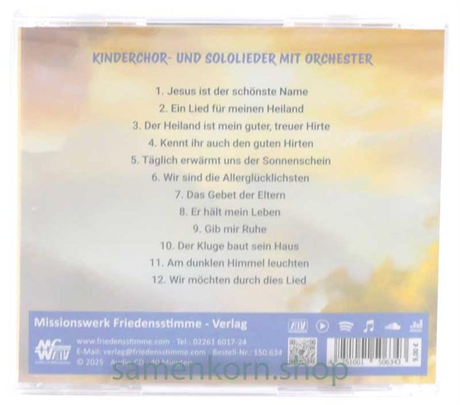 Er hält mein Leben / Lieder-CD