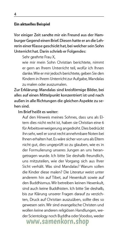 Lass dich nicht hypnotisieren! Band 22  Reihe Orientierung / Heft