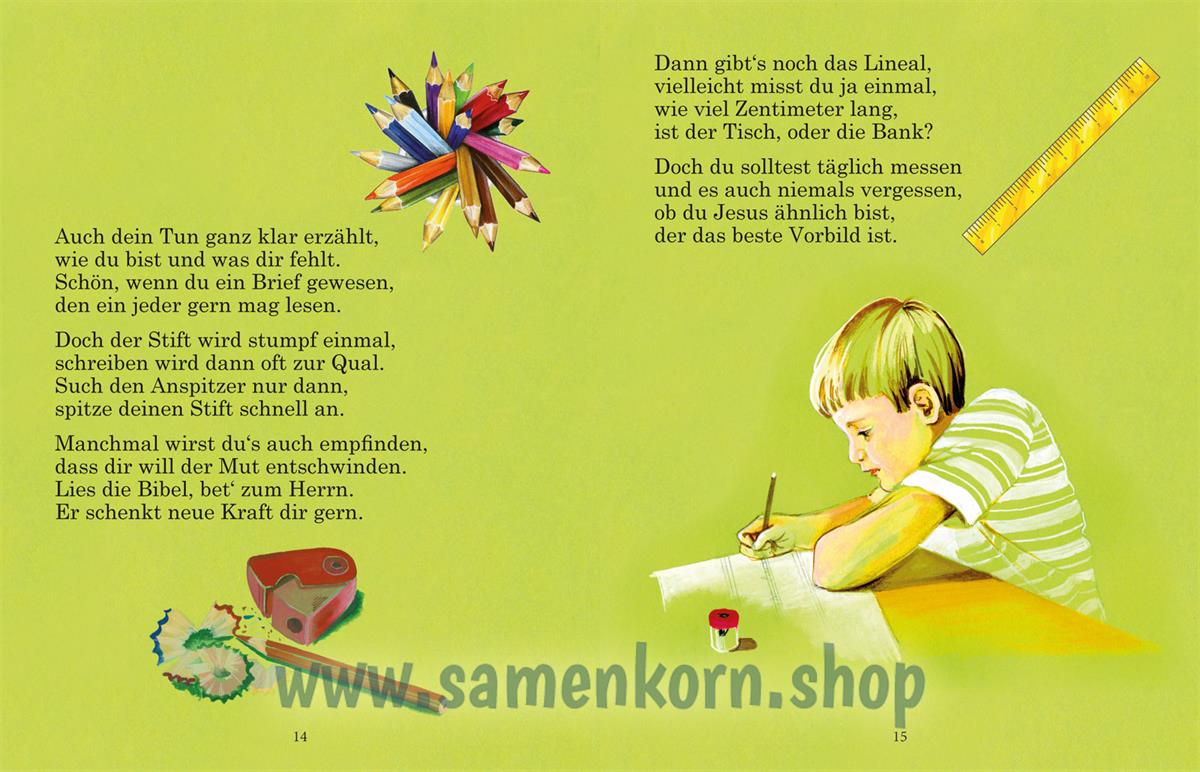 Der Segen Gottes dich geleite / Heft zur Einschulung