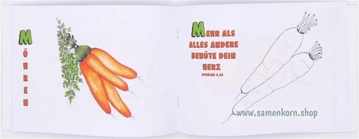 Malheft "Das ABC der Früchte" / Heft
