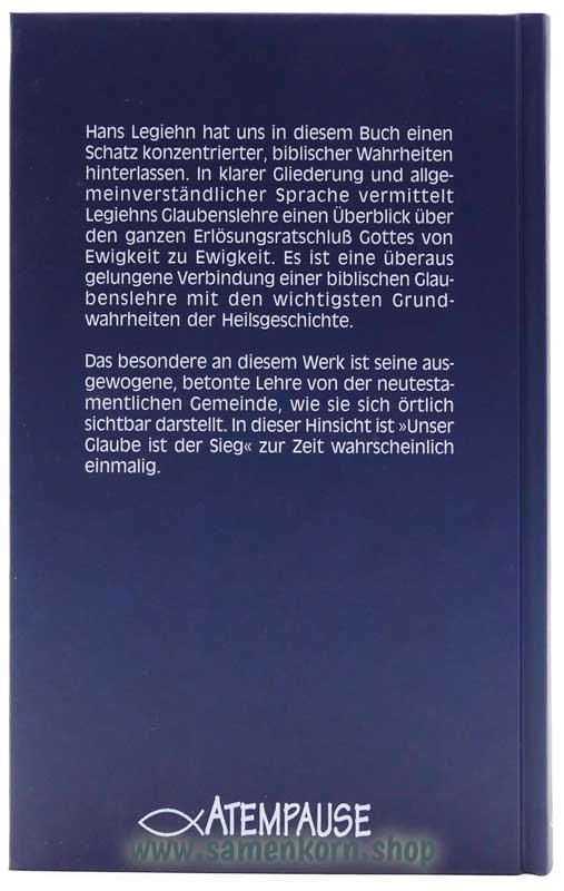 Unser Glaube ist der Sieg / Buch