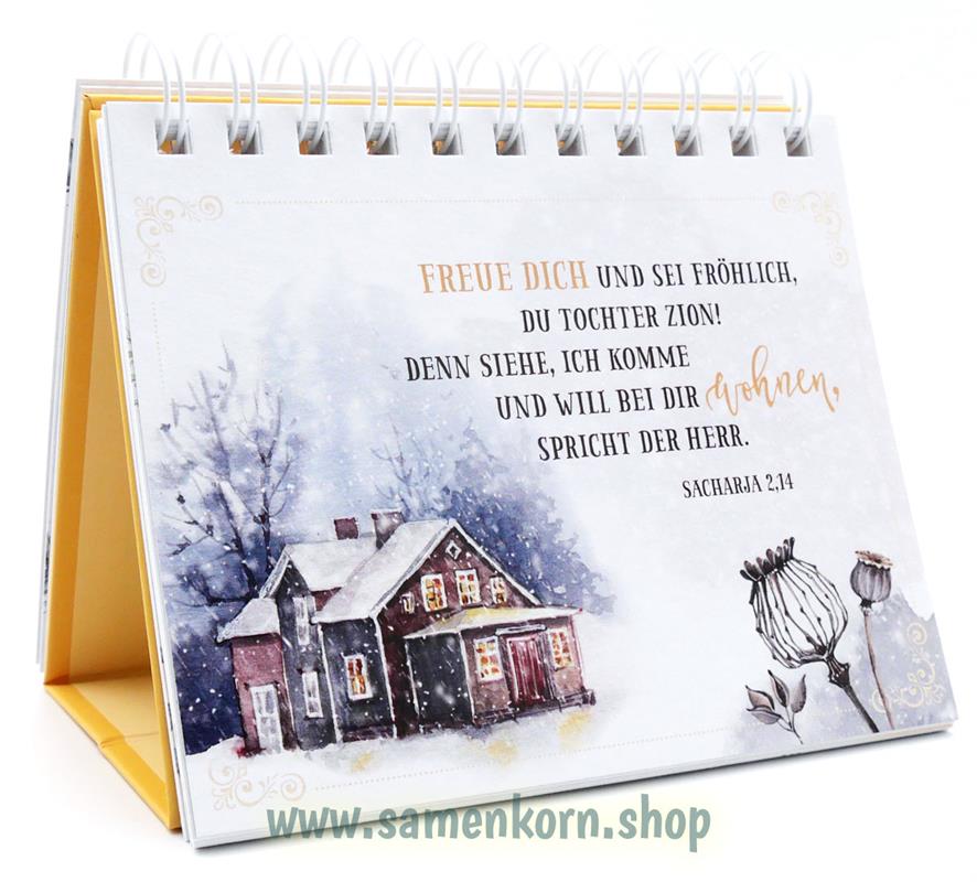 Aufstellbuch „Weihnachtsfreude überall“