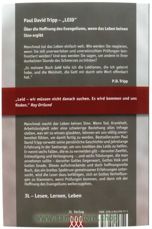 Leid. Über die Hoffnung des Evangeliums / Buch