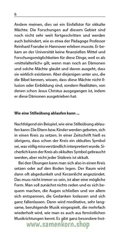 Lass dich nicht hypnotisieren! Band 22  Reihe Orientierung / Heft