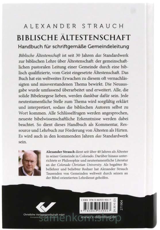 Biblische Ältestenschaft / Buch