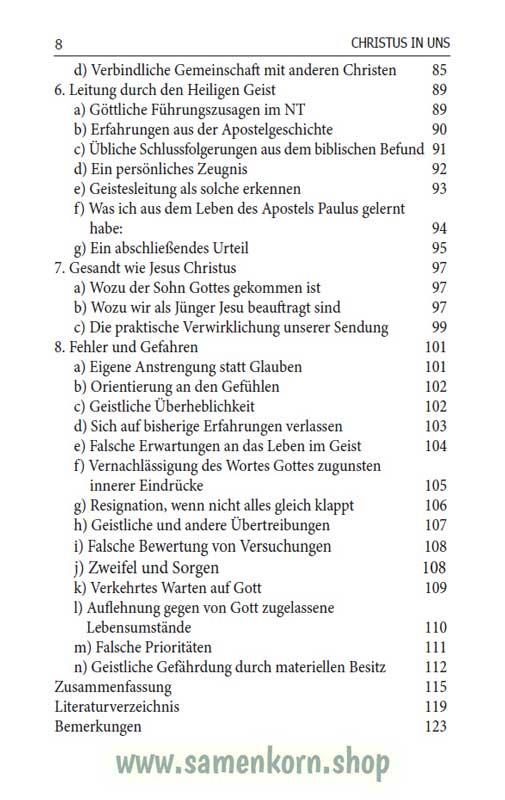 Christus in uns und durch uns / Buch