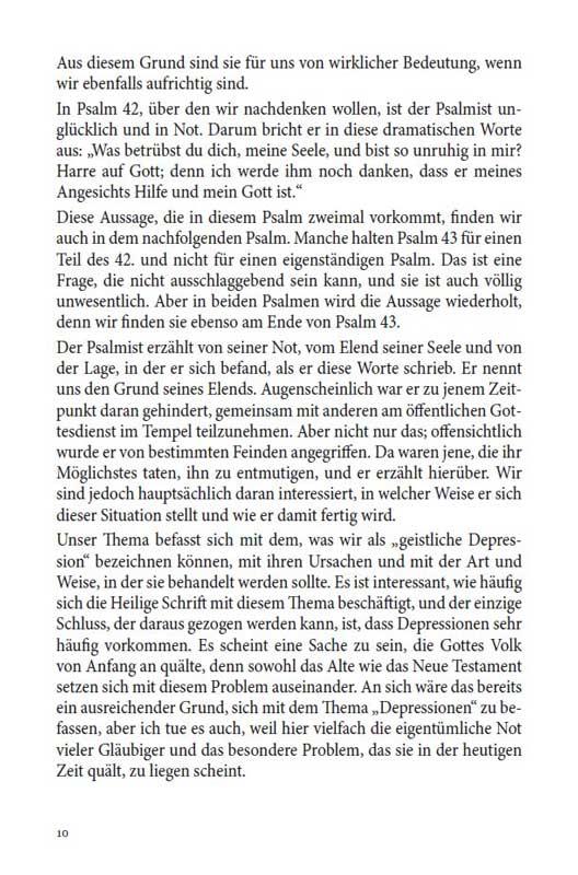 Geistliche Krisen und Depressionen - Themen/Buch - D.M. Lloyd-Jones