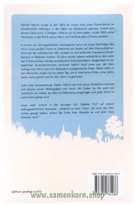 Samuel Hebich / Buch