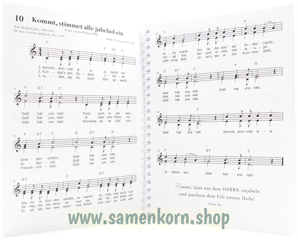 Jesus, Er hat mich so geliebt!/  Passionslieder / Notenheft