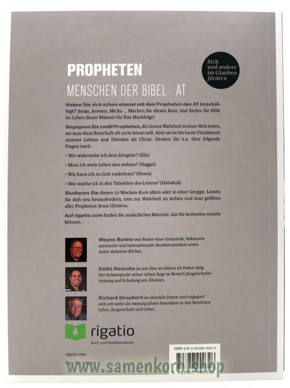 Propheten. Menschen der Bibel / Buch