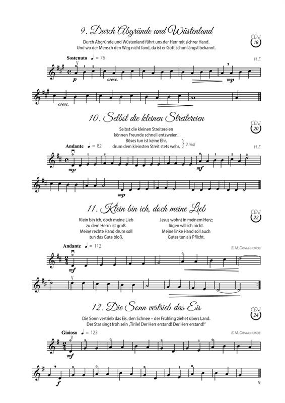 Preiset Gott! Violinnoten / Heft