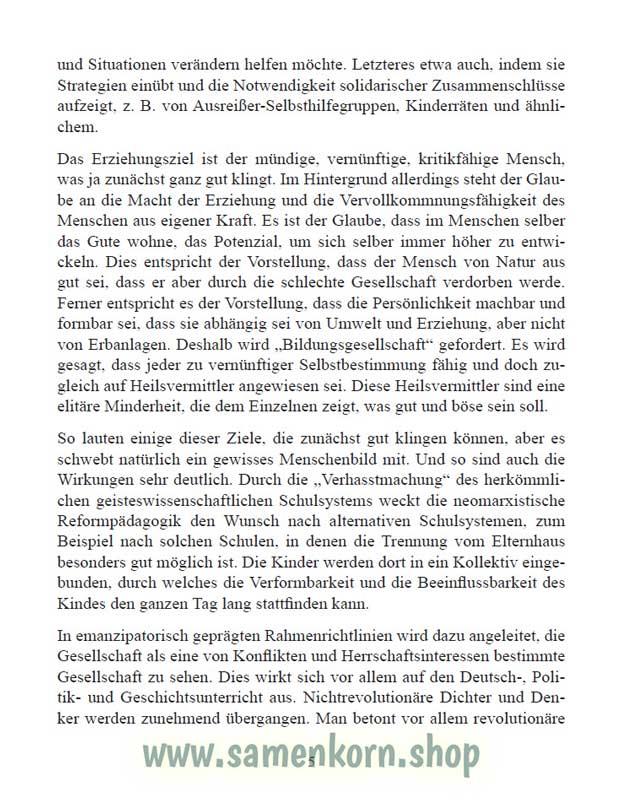 Unsere Kinder und der Zeitgeist / Heft