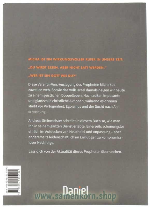 Der Prophet Micha. Wer ist ein Gott wie du? / Buch