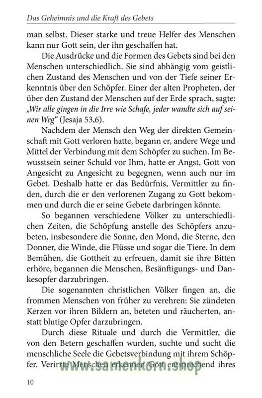 Das Geheimnis und die Kraft des Gebets / Buch