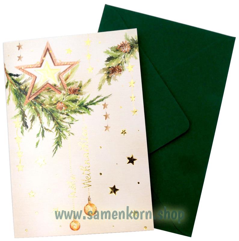 Faltkarte "Frohe Weihnachten" Jesaja 52,9
