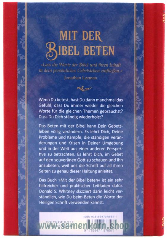 Mit der Bibel beten / Buch