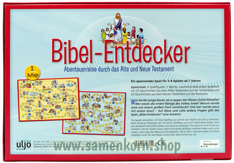 Gesellschaftspiel "Bibel-Entdecker"