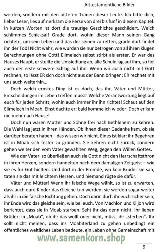 Ruth, die Moabiterin / Buch