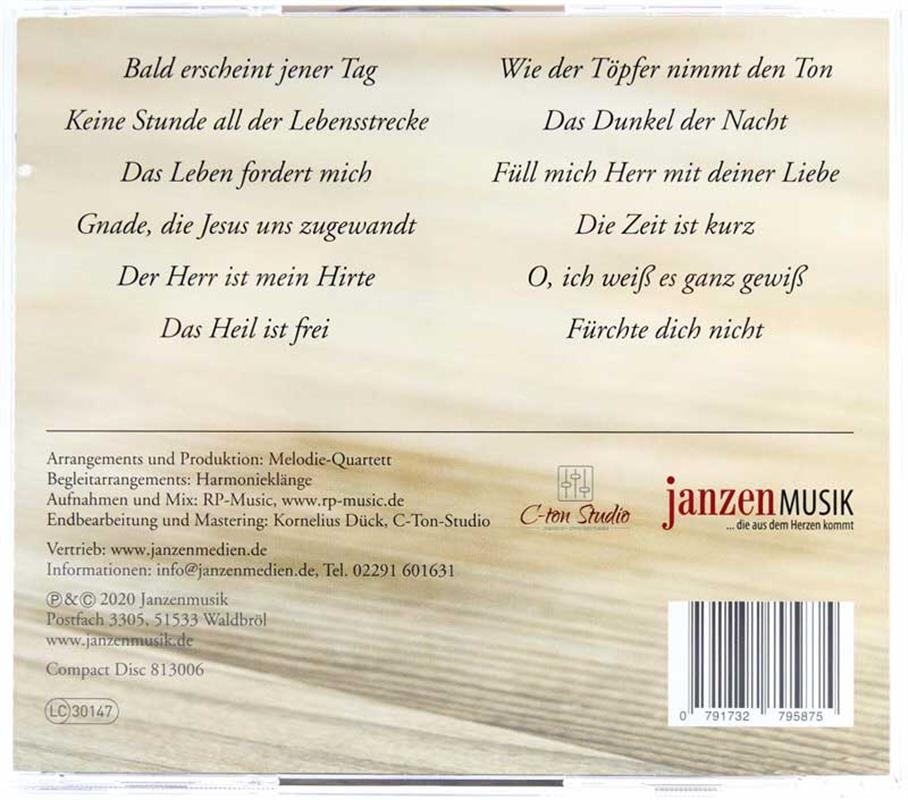 Die Zeit ist kurz / Musik-CD