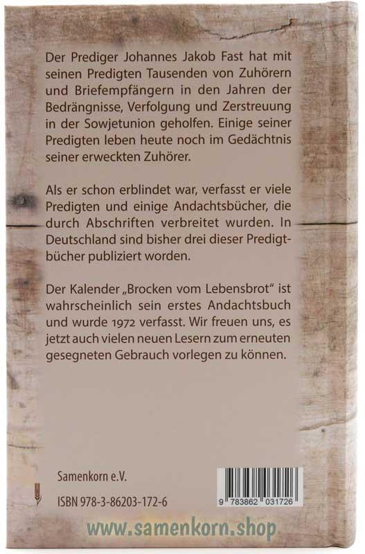 Brocken vom Lebensbrot / Andachtsbuch