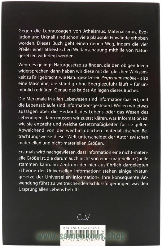 Information - Der Schlüssel zum Leben / Buch