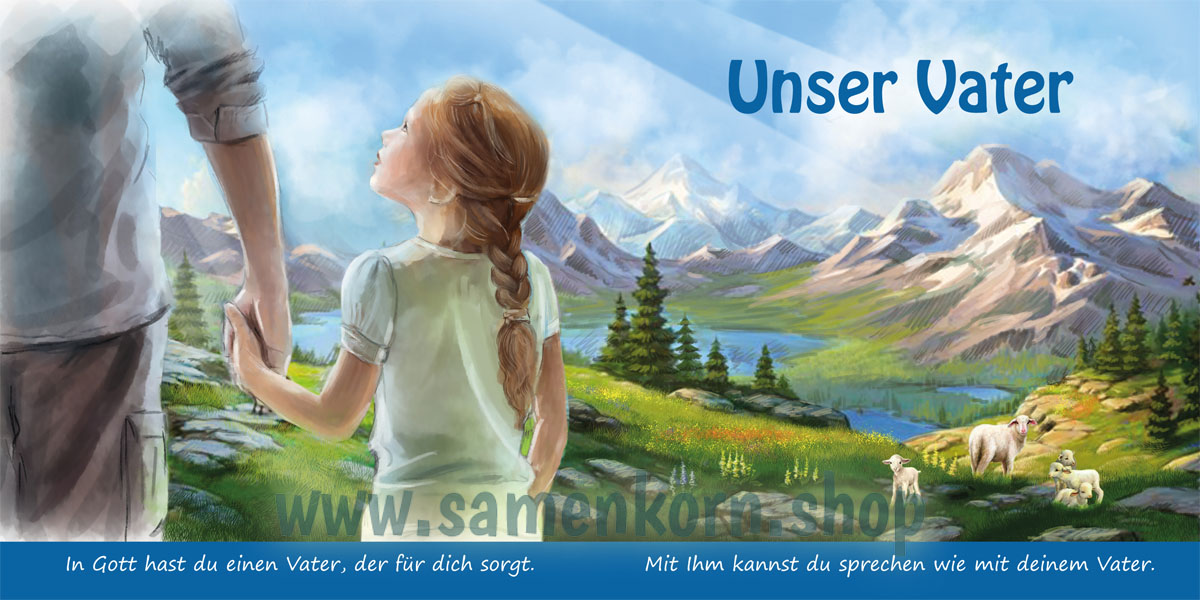Unser Vater / Pappbuch (blau)