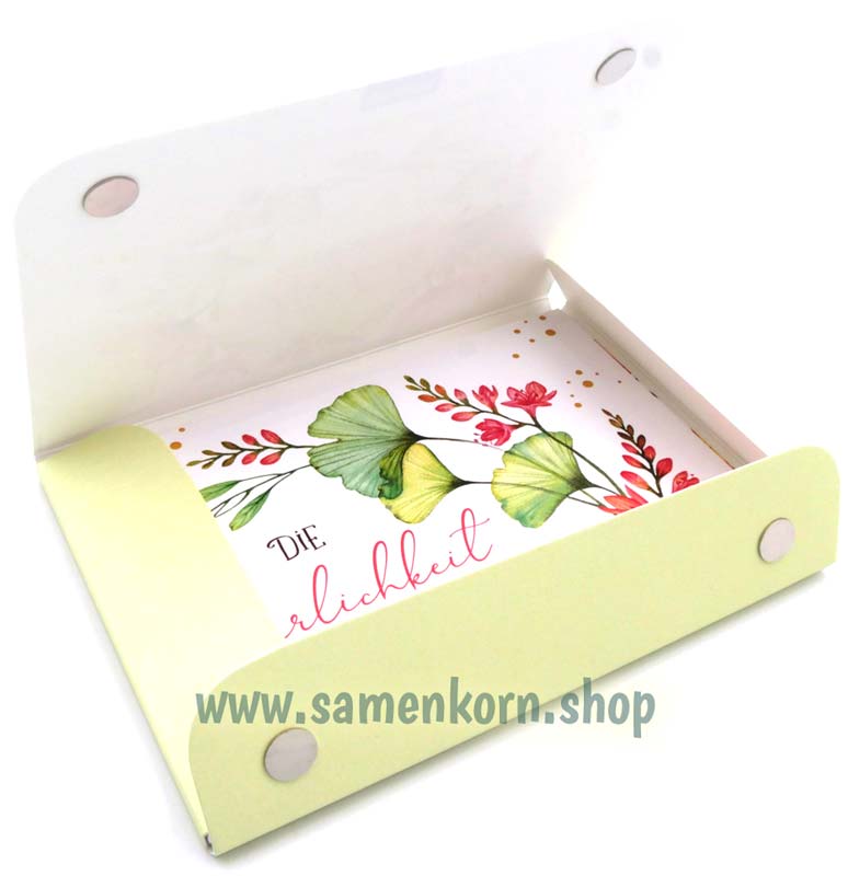 Postkartenbox "Herzliche Segenswünsche"