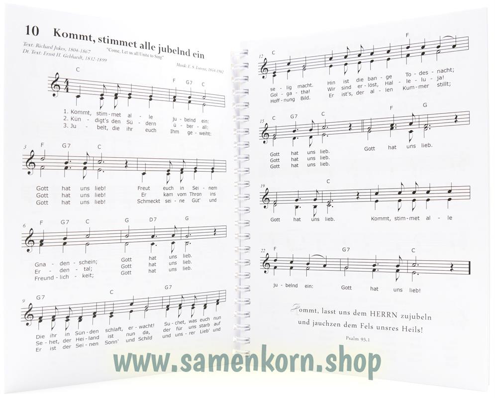 Jesus, Er hat mich so geliebt!/  Passionslieder / Notenheft