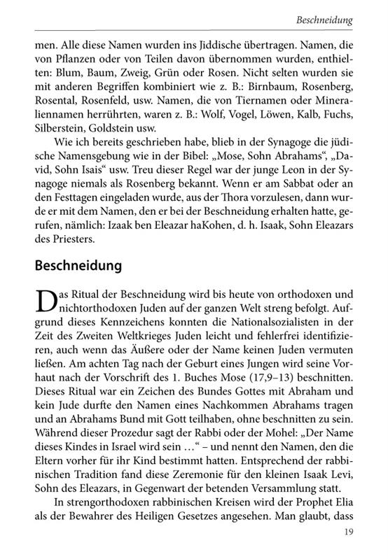 Ein Leben nur / Buch